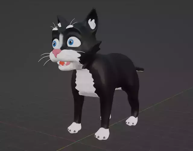 Cat Cartoon style