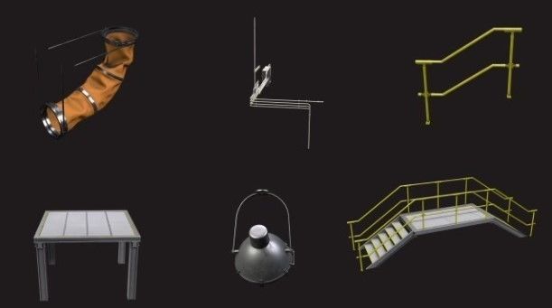 Industrial Pack 3D model_1