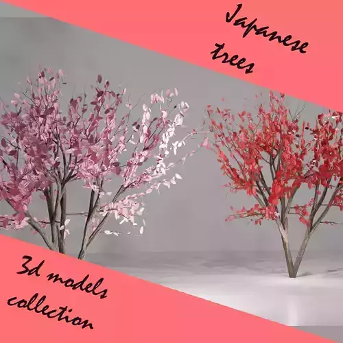 Japanese Trees Collection