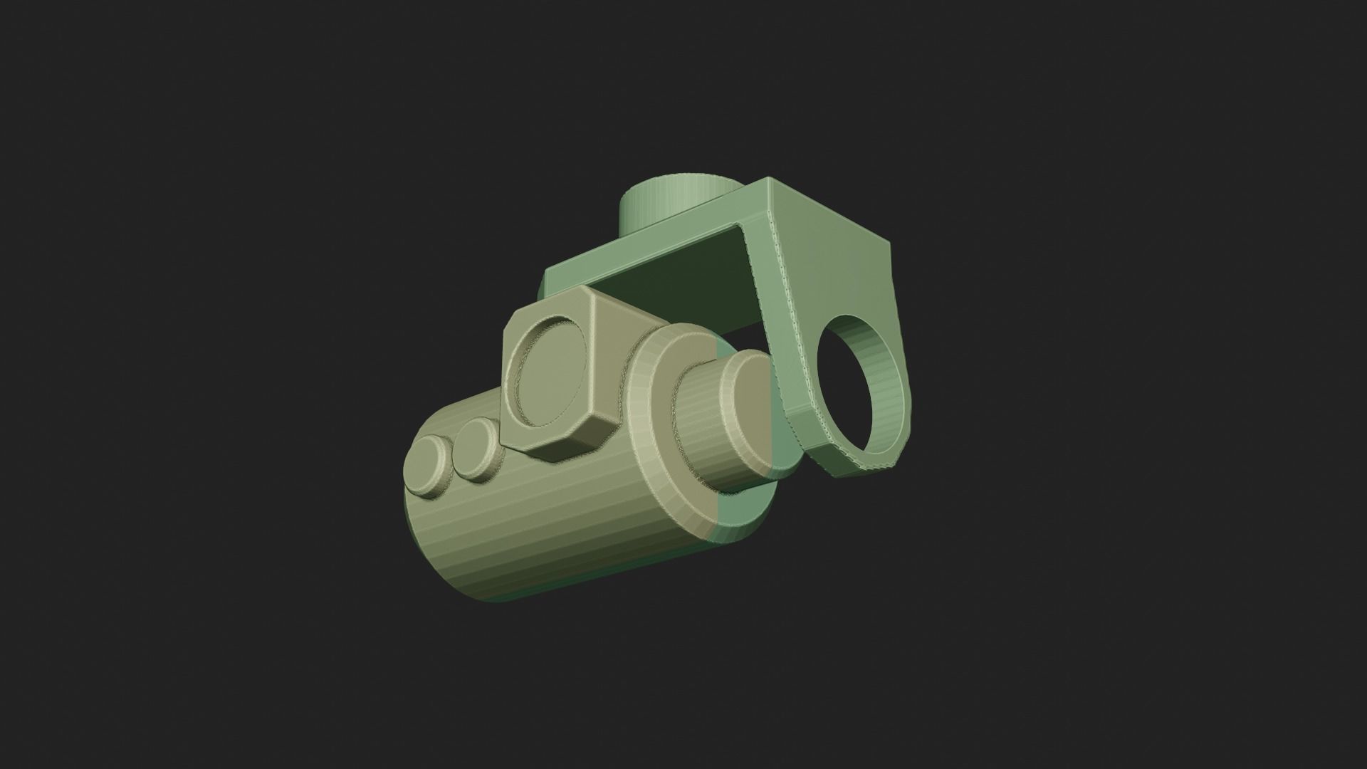 Avatar helicopter 3D print model_15