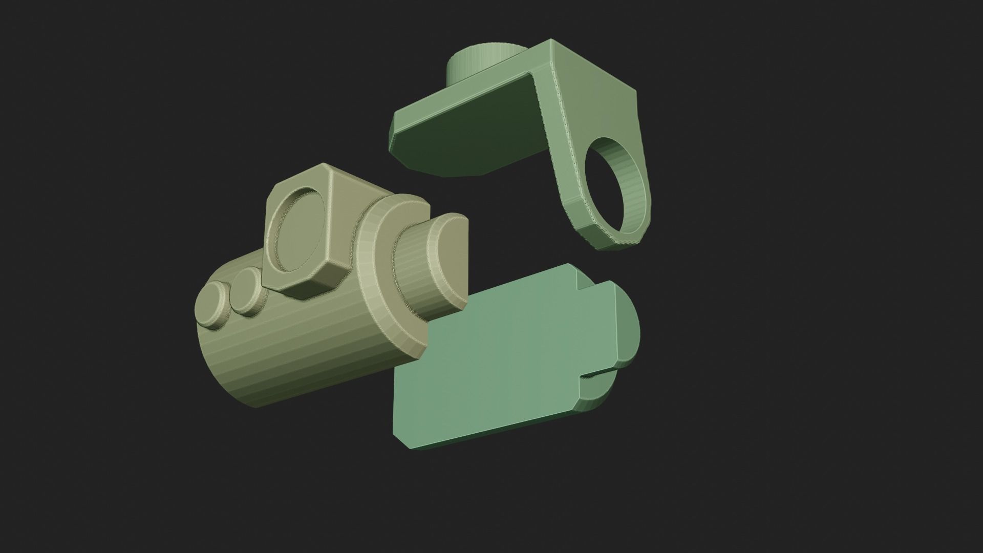 Avatar helicopter 3D print model_16