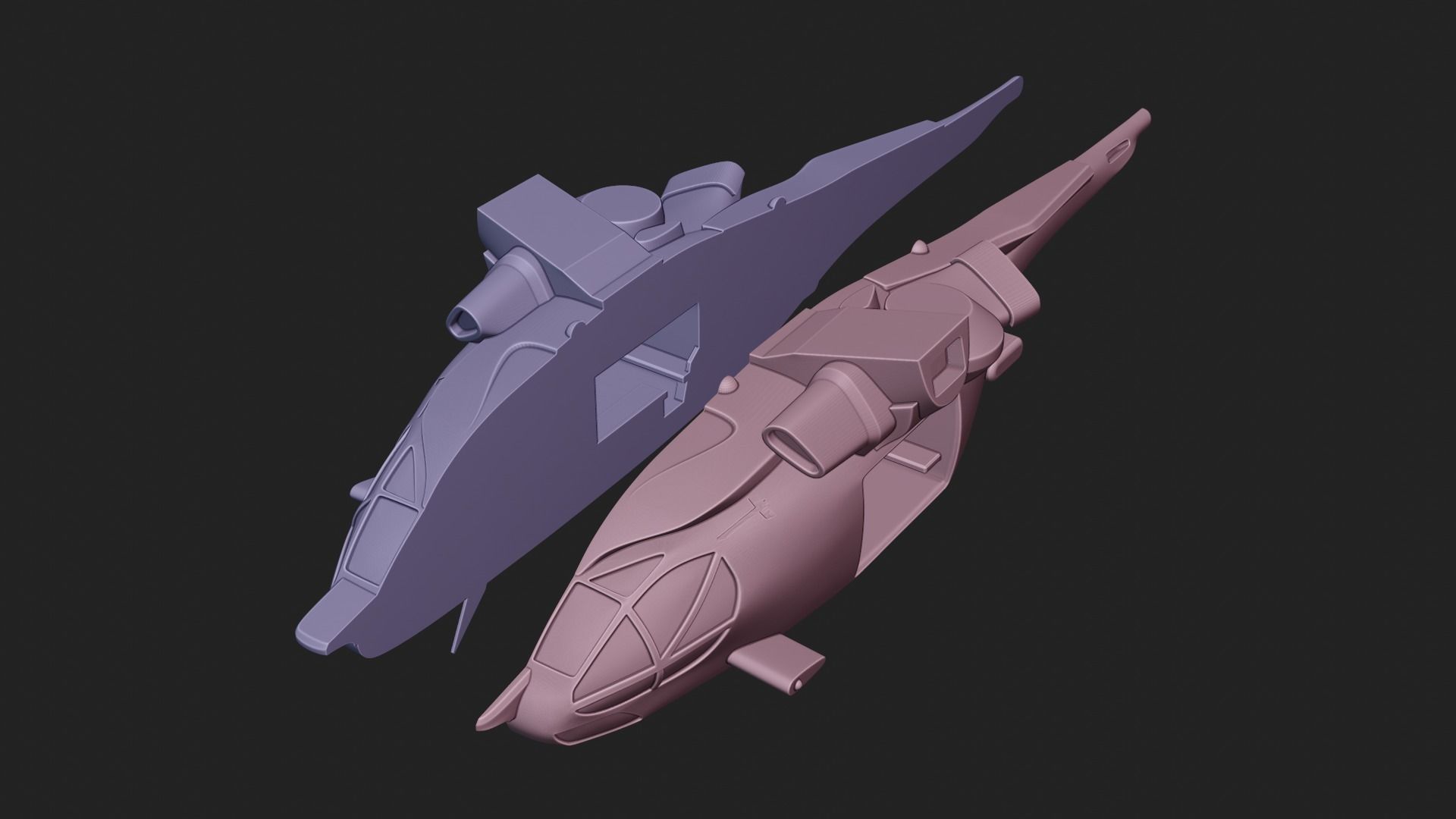 Avatar helicopter 3D print model_10