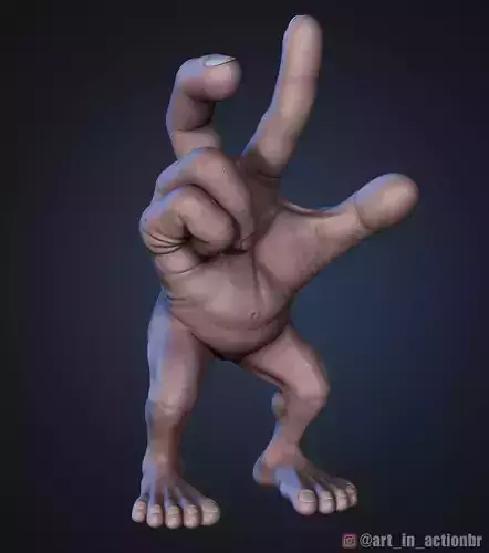 MR FINGER 3D print model