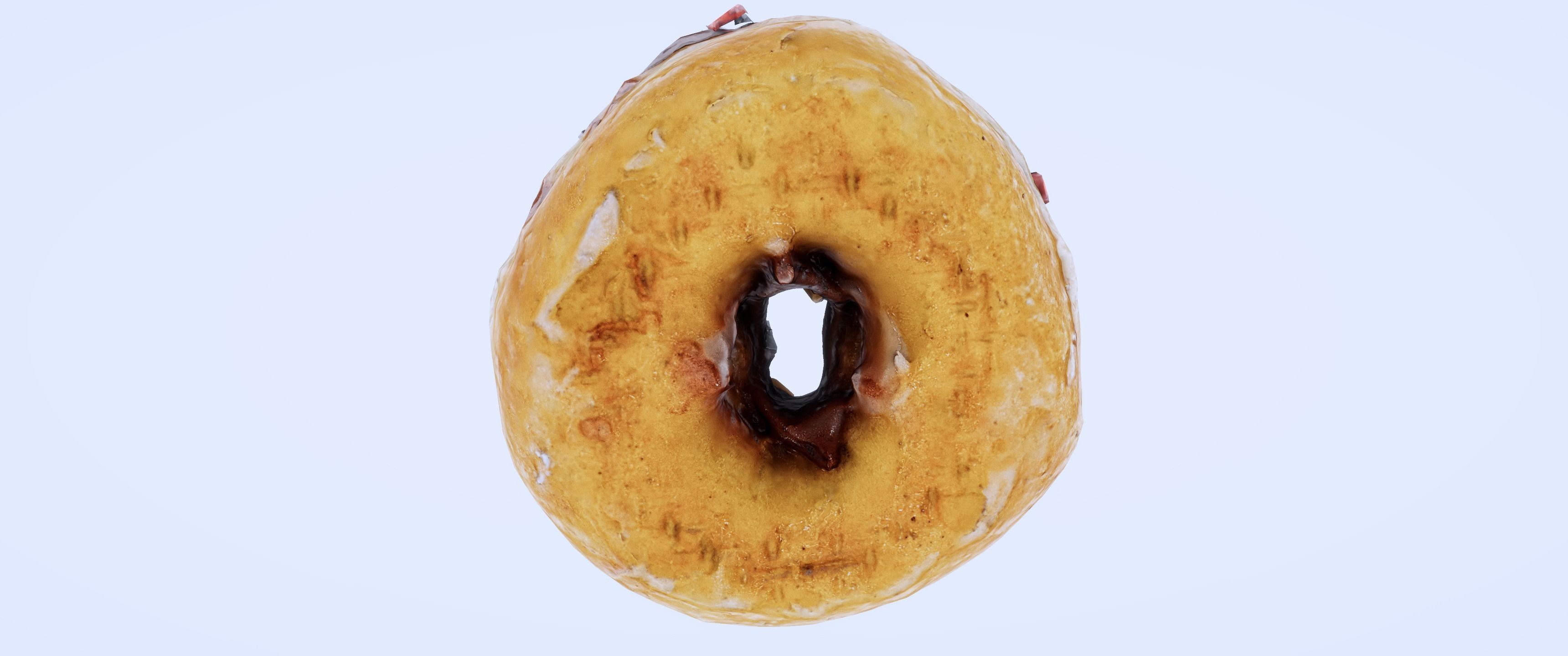 8k Doughnut with Sprinkles - 5 Levels of Detail Low-poly 3D model_12