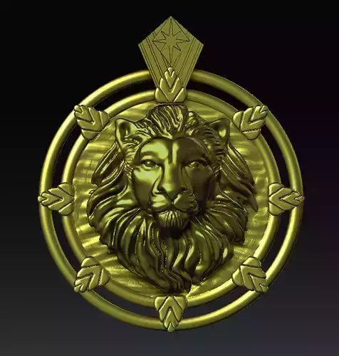 Lion Necklace 
