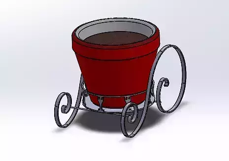 Pot Plant  3D print model