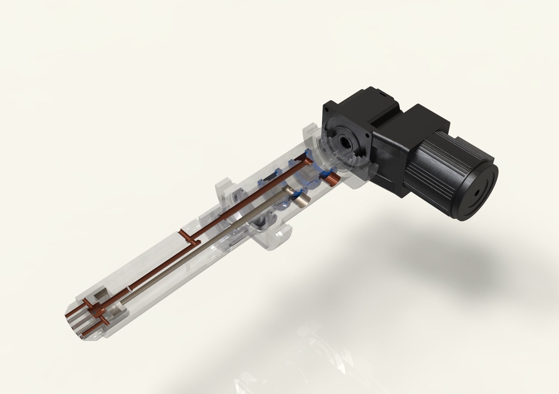 Chocolate Filling Nozzle Two Colors 3D print model_2