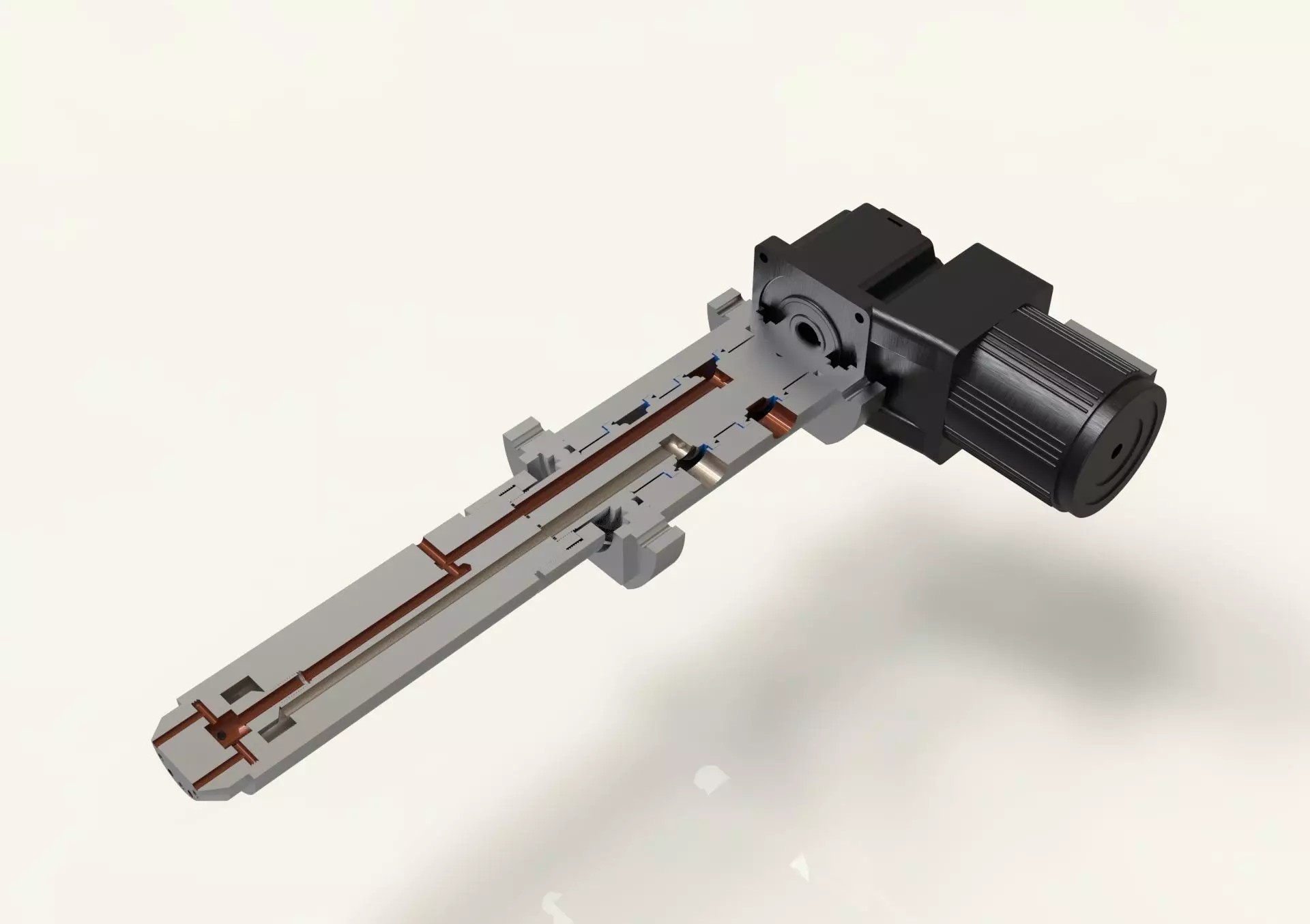 Chocolate Filling Nozzle Two Colors 3D print model_0