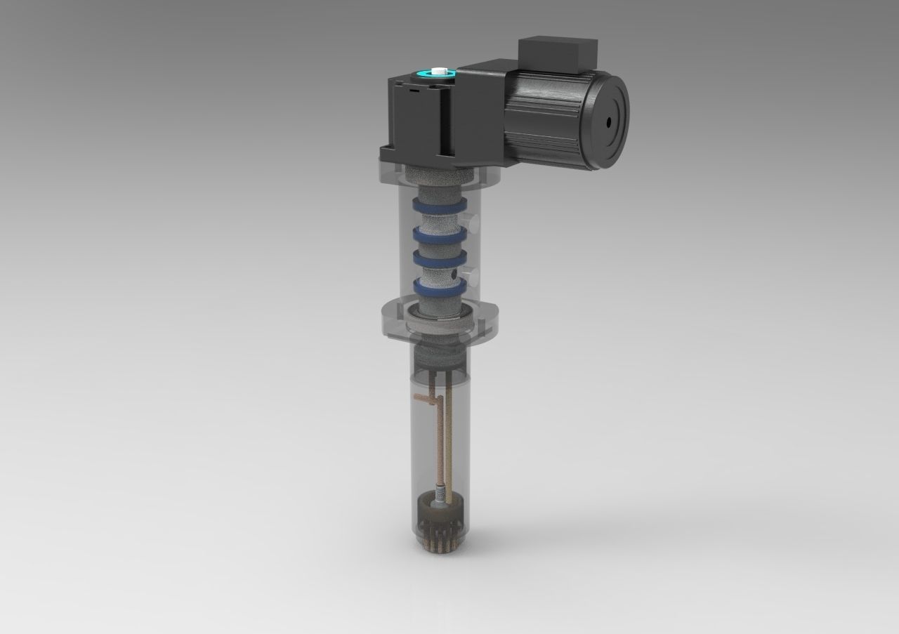 Chocolate Filling Nozzle Two Colors 3D print model_8