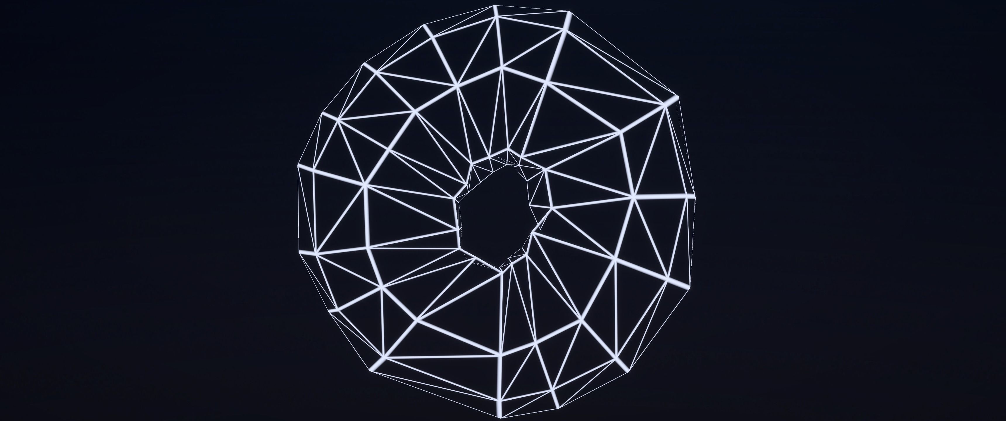 8k Classic Chocolate Doughnut - 5 Levels of Detail Low-poly 3D model_23