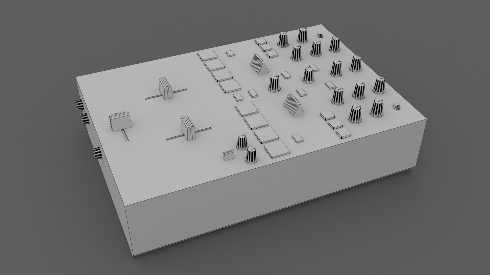 Pioneer DJM-S5 3D model_7