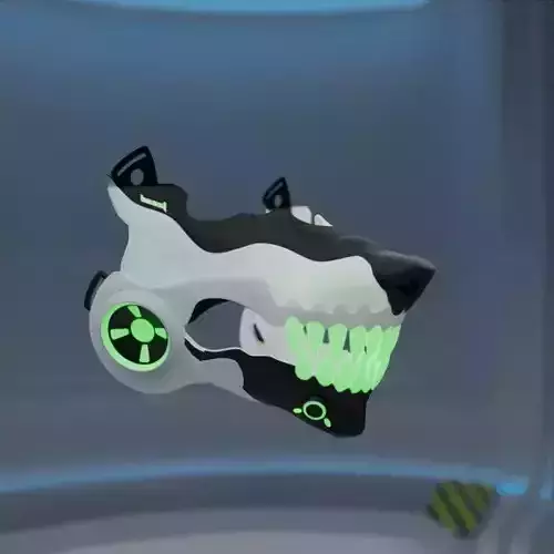 CYBERPUNK BEAST MASK 