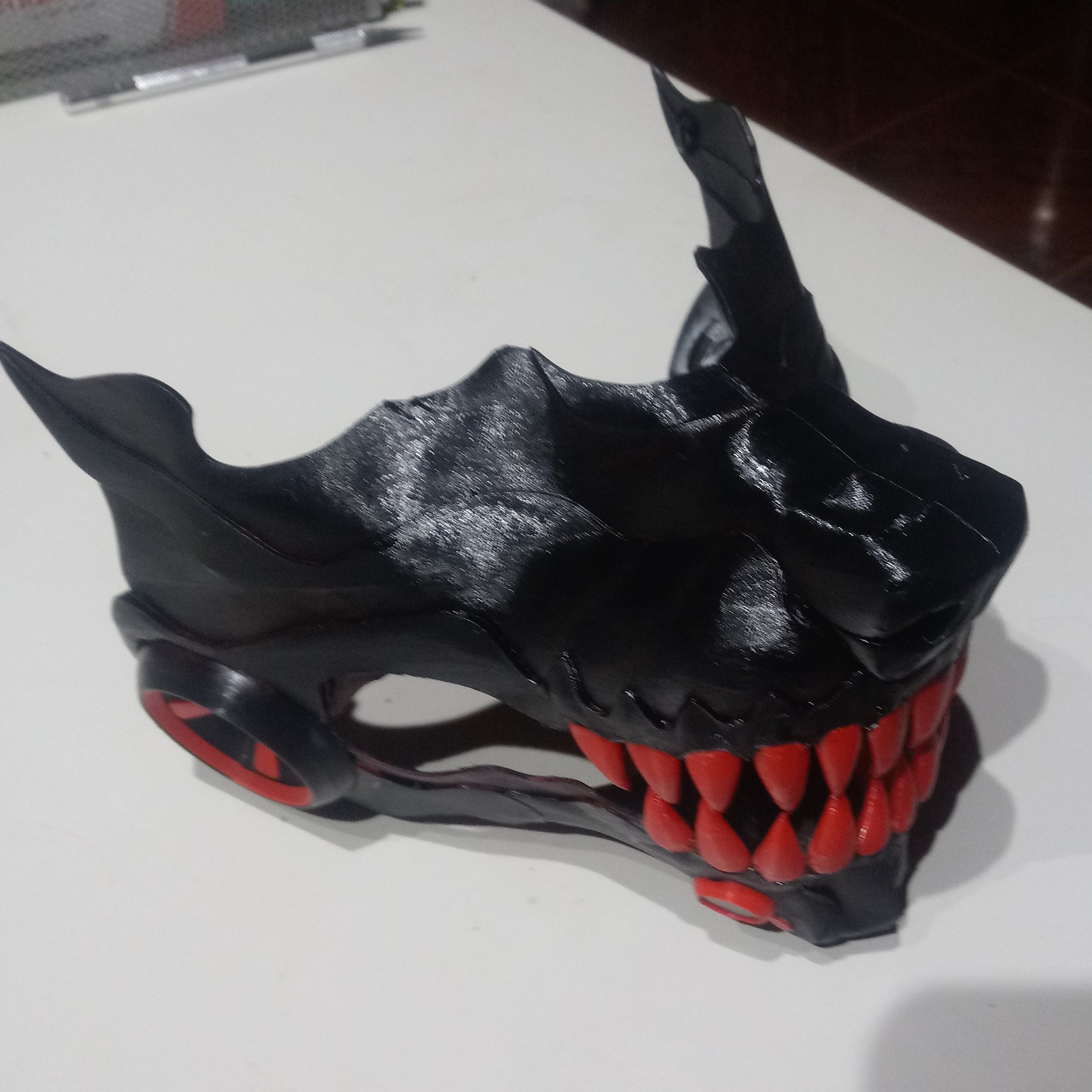 CYBERPUNK BEAST MASK 3D print model_6