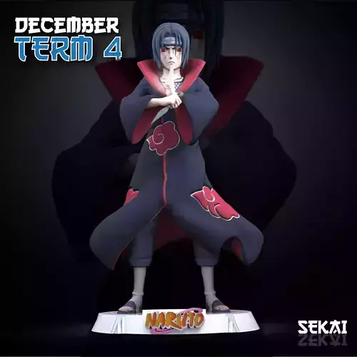 Itachi Sculpture - Tested and Ready for 3D printing