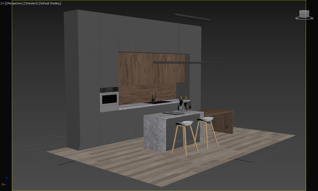 Kitchen 01 3D model_32