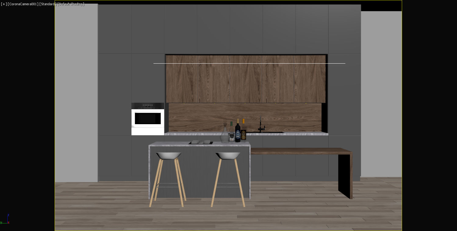 Kitchen 01 3D model_21