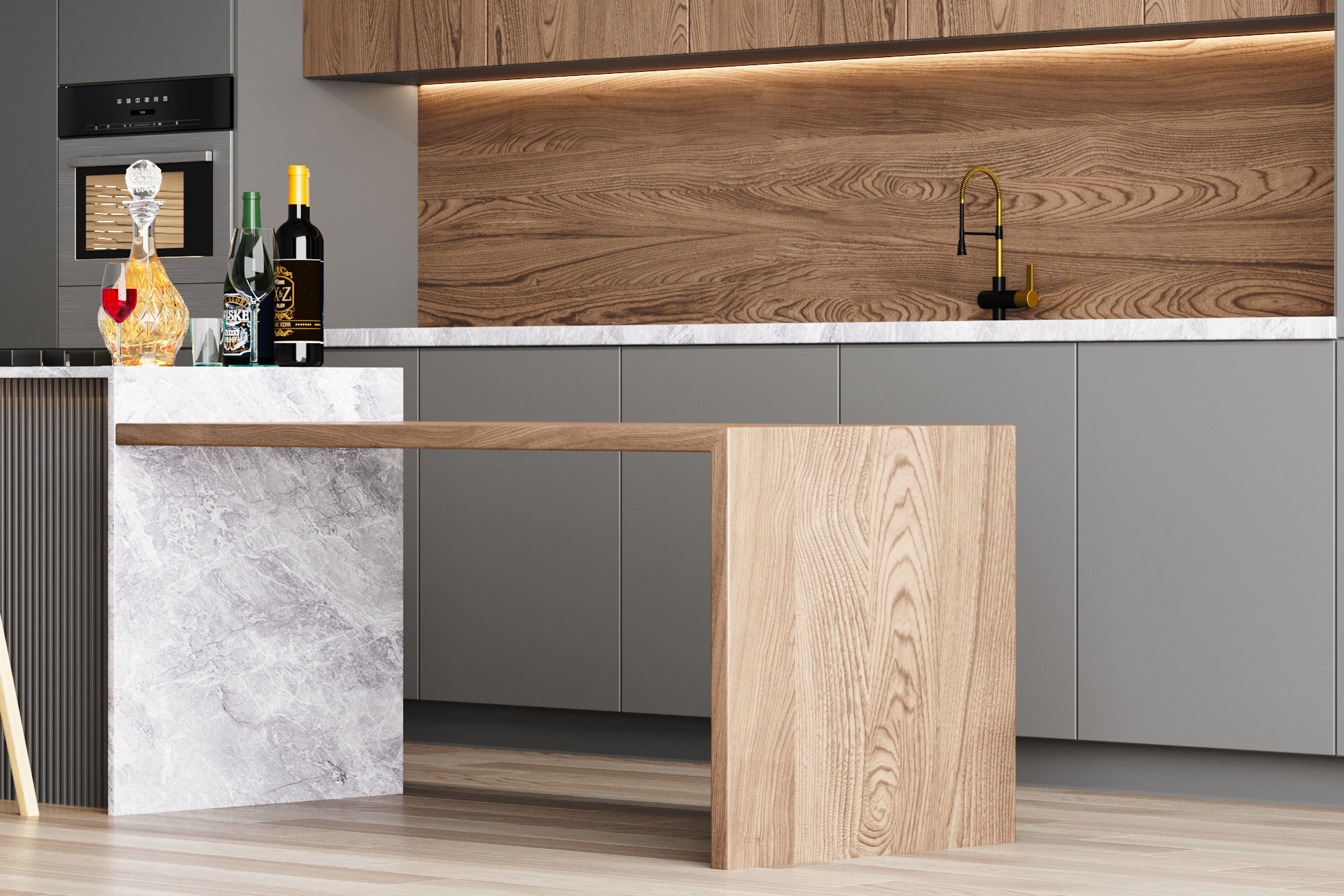 Kitchen 01 3D model_11