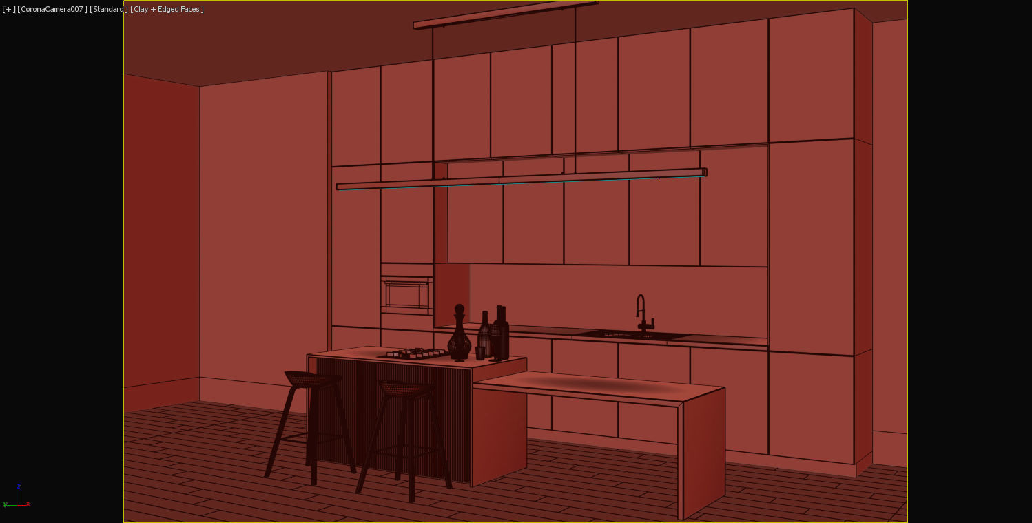 Kitchen 01 3D model_37