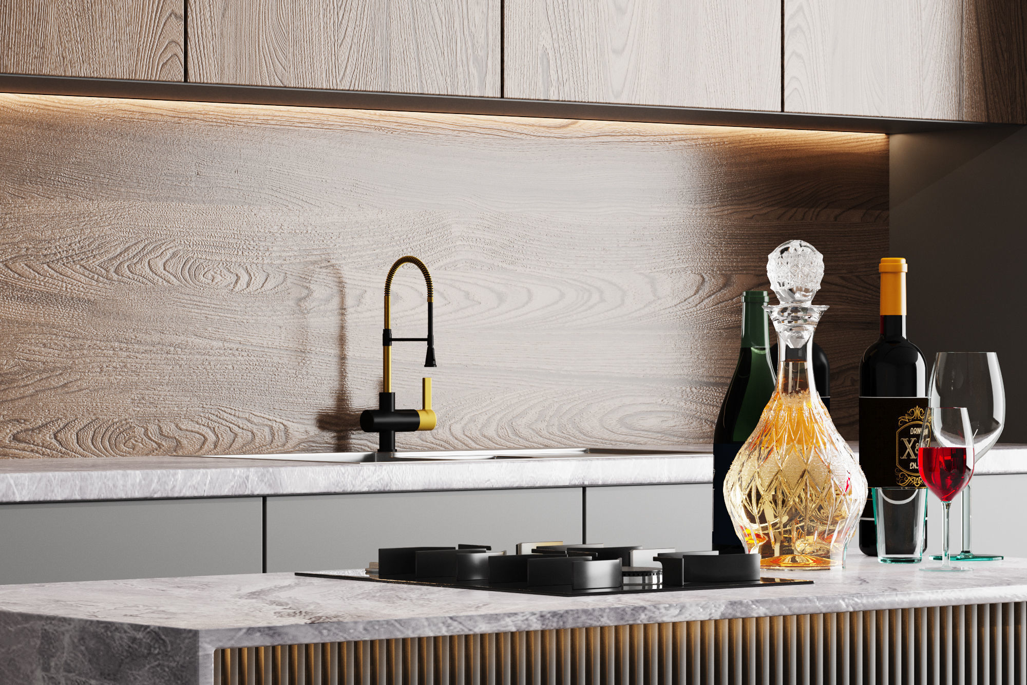 Kitchen 01 3D model_12