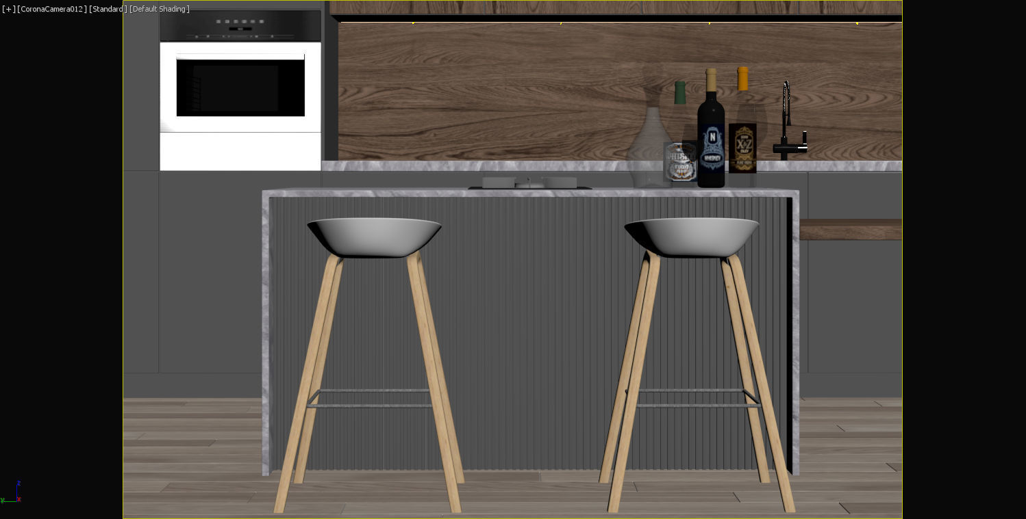 Kitchen 01 3D model_25