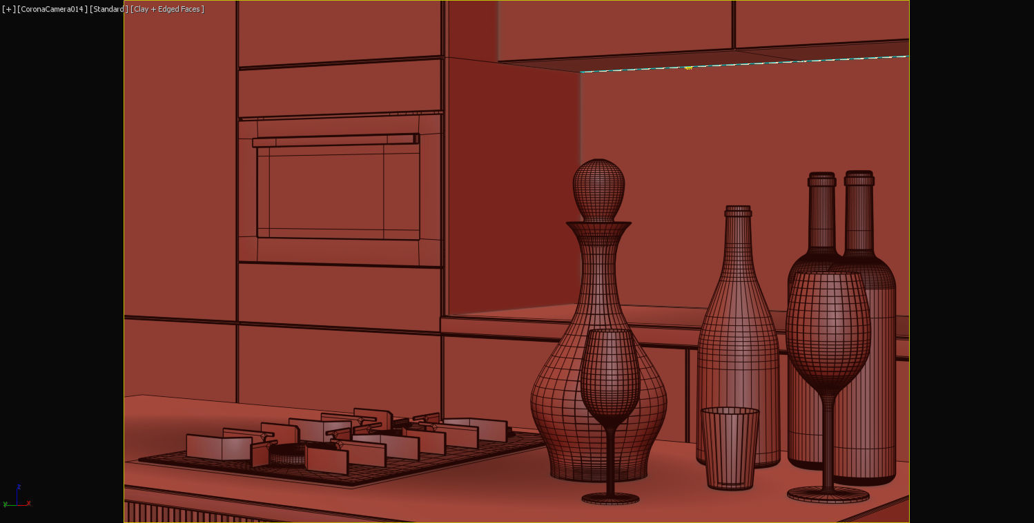 Kitchen 01 3D model_47