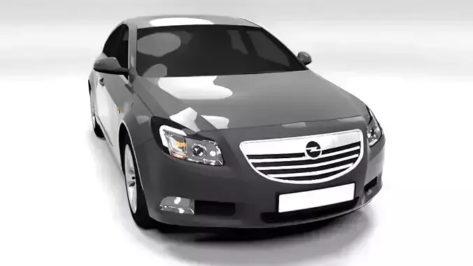 OPEL INSIGNIA SEDAN 2009 LOWPOLY