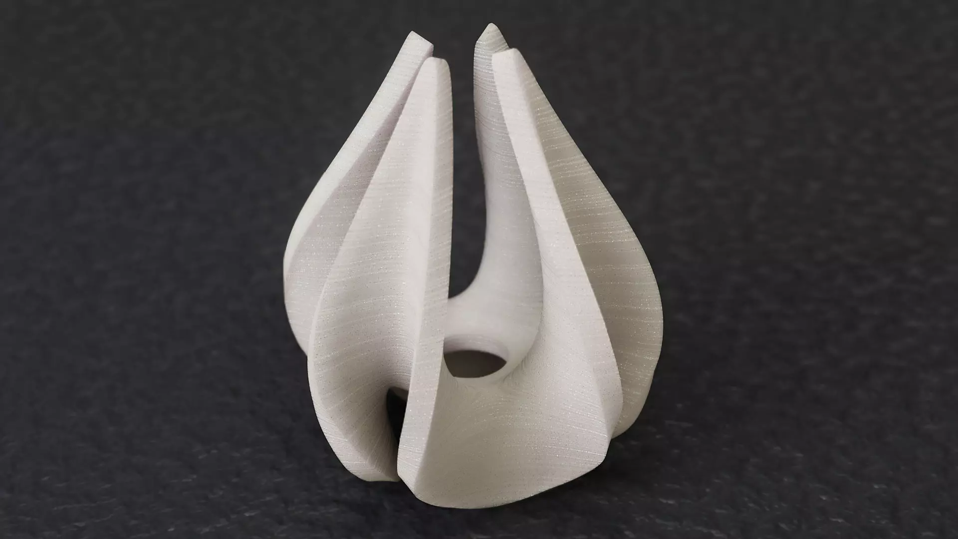 Teardrop Quatrefoil Math Sculpture 3D print model_0