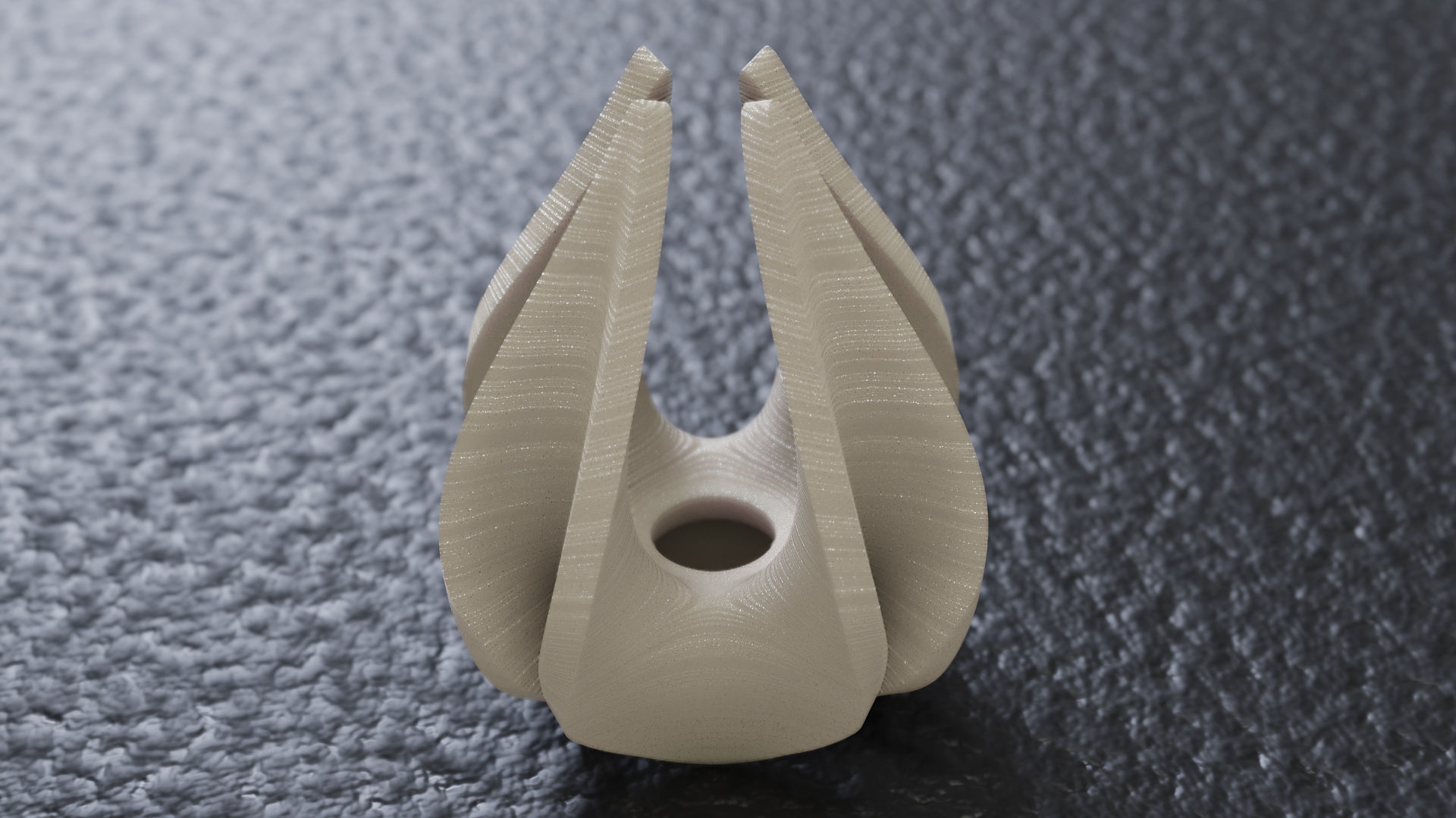 Teardrop Quatrefoil Math Sculpture 3D print model_3