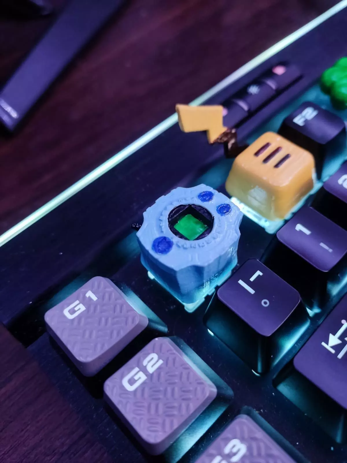 Keycap Digimon Digivice  3D print model_0