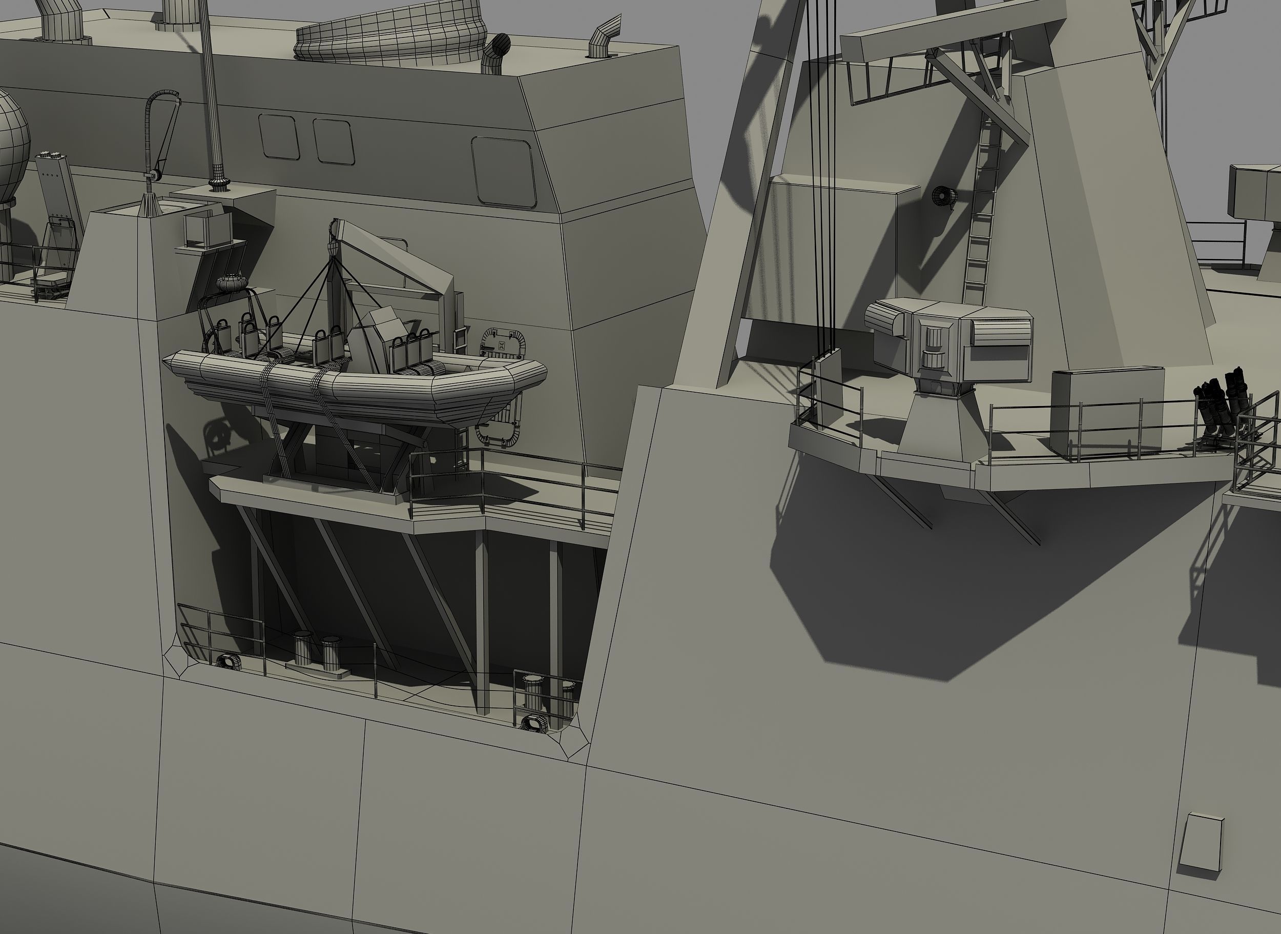USCGC WAESCHE - LEGEND CLASS US CUTTER-COAST GUARD 3D model_10