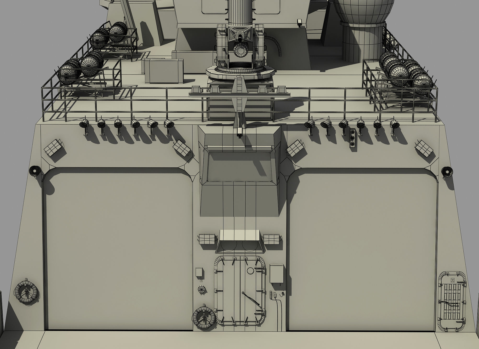 USCGC WAESCHE - LEGEND CLASS US CUTTER-COAST GUARD 3D model_8