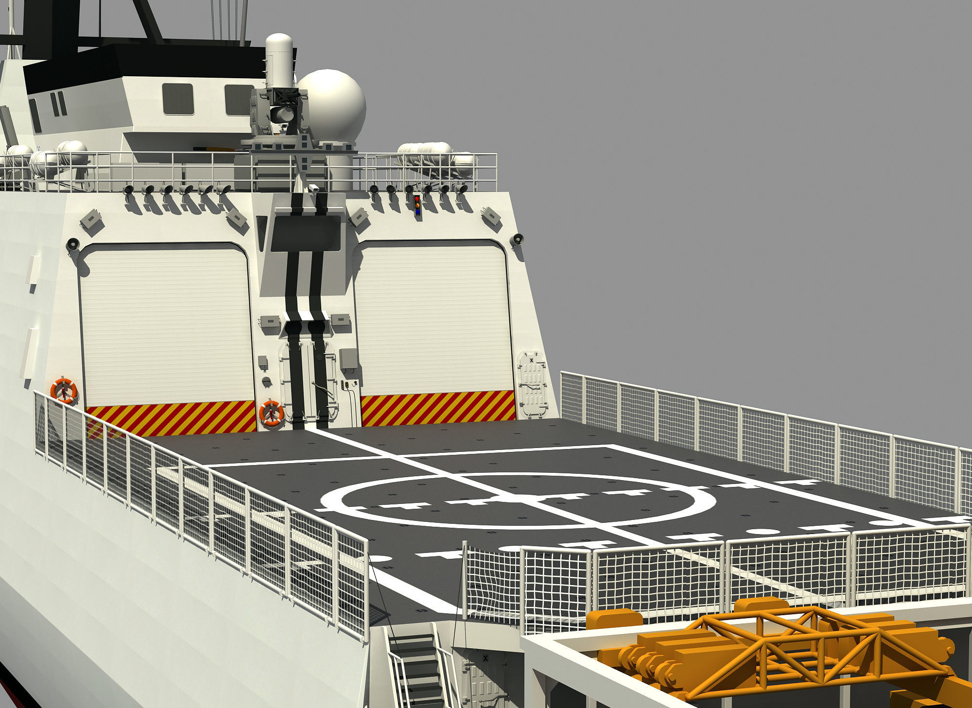 USCGC WAESCHE - LEGEND CLASS US CUTTER-COAST GUARD 3D model_6