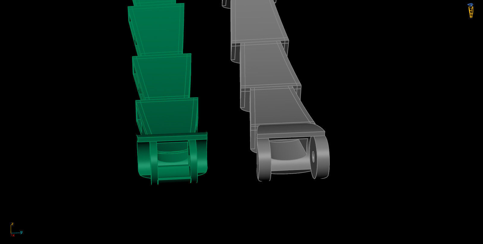 snake bracelet 3D print model_9