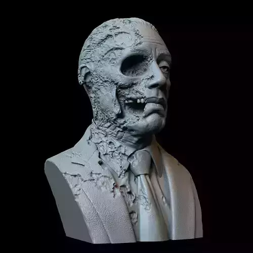 Gustavo Fring from Breaking Bad Face Off version 3D print model