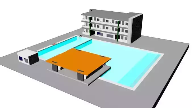 Swimming Pool Complex Resort