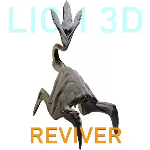 Reviver - Electric Dog - Electric Headcrab - Half Life - STL