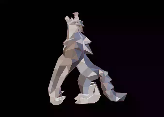 Polygonal Werewolf