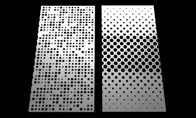 Perforated plate sample -02 3D model