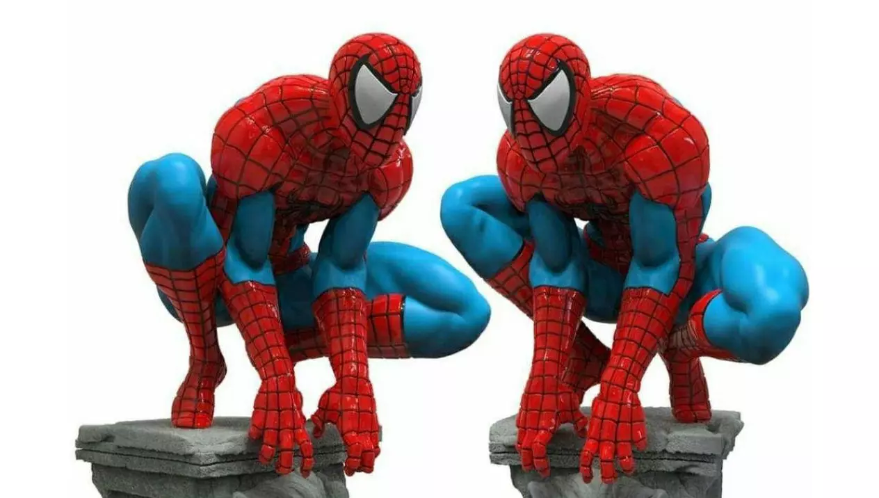 Spiderman Mavel Statues 3D Model Ready to Print STL 3D model 3D ...
