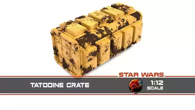 Tatooine Crate 1-12 scale Blackseries 