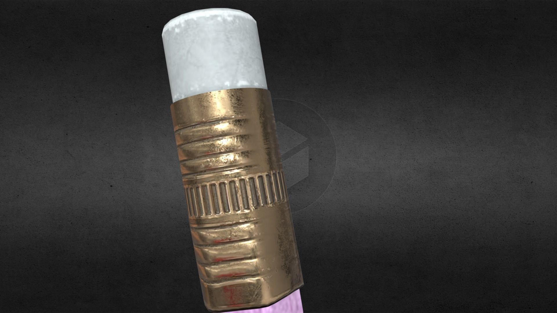 Pen Holder UV Unwrapped and Baked 3D model_4