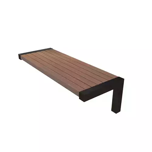 Modern Outdoor Bench v3 002