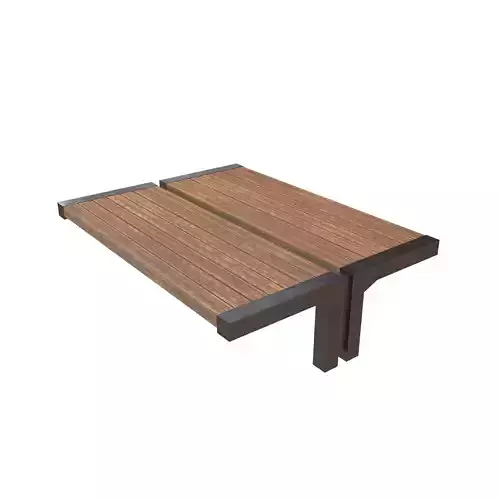 Group Modern Outdoor Bench v3 001