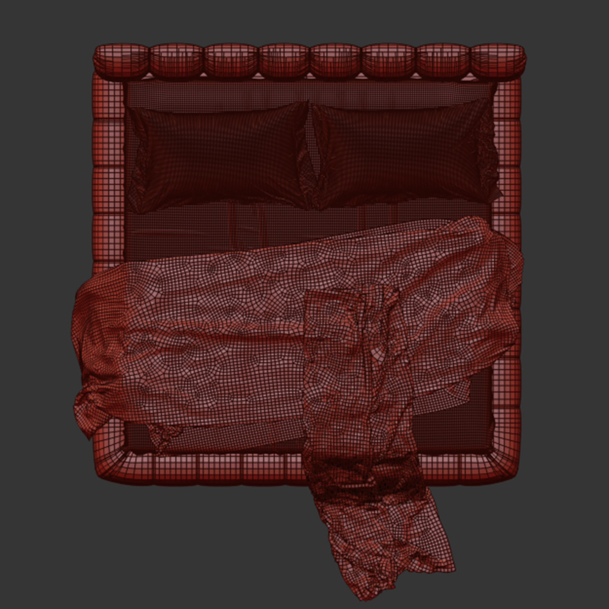 LIFETIME Bed by giorgiocollection 3D model_6