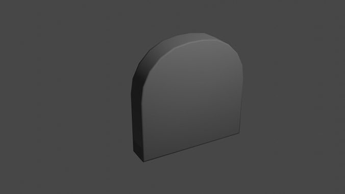 GraveStone tombstone Free 3D model