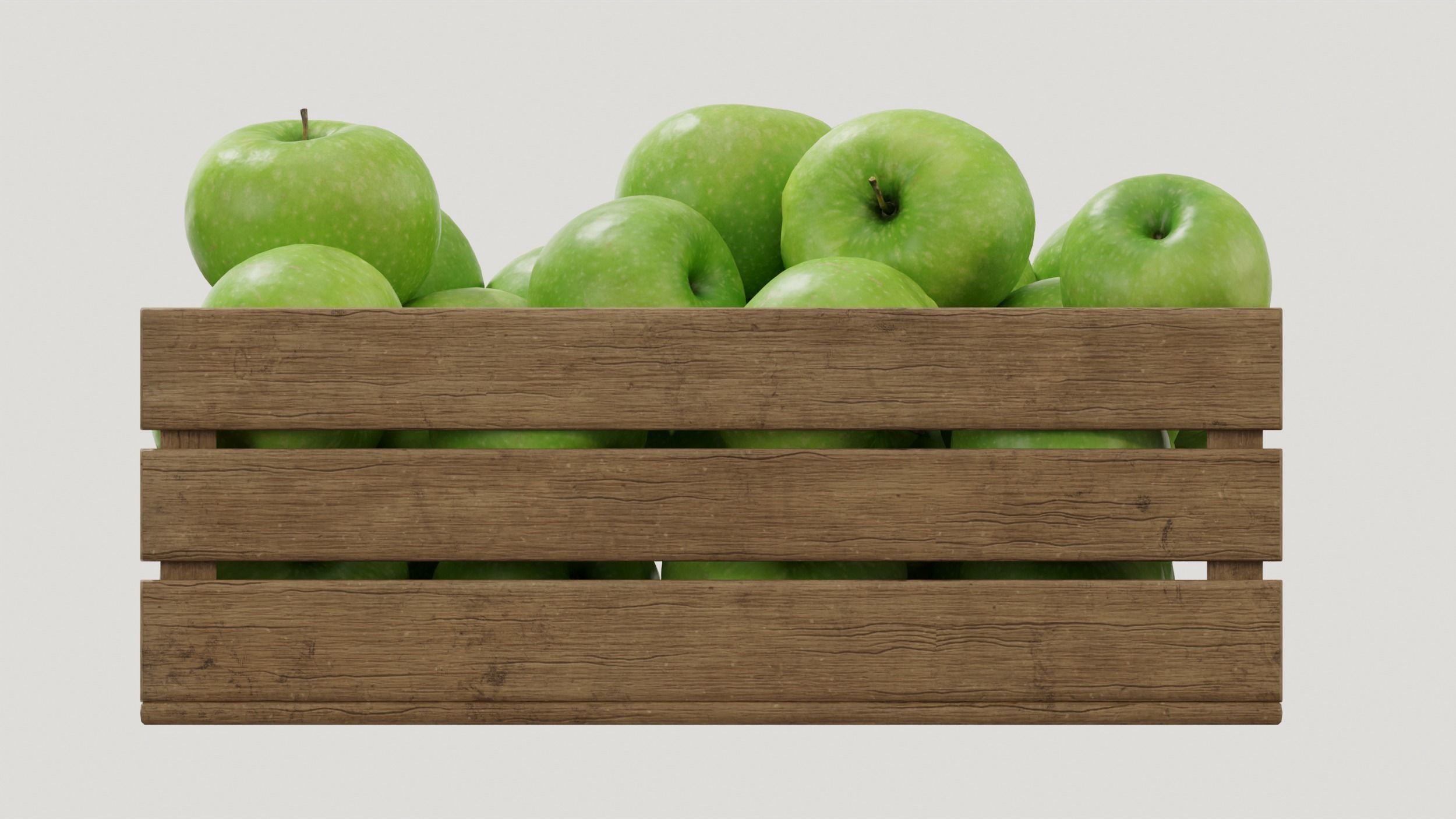 apple crates 3D model_5