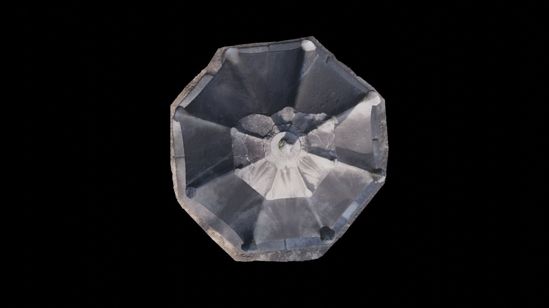 Stupa at Godalsa Temple Site 3D model_5