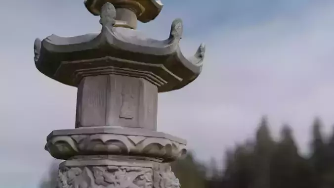 Stupa at Godalsa Temple Site