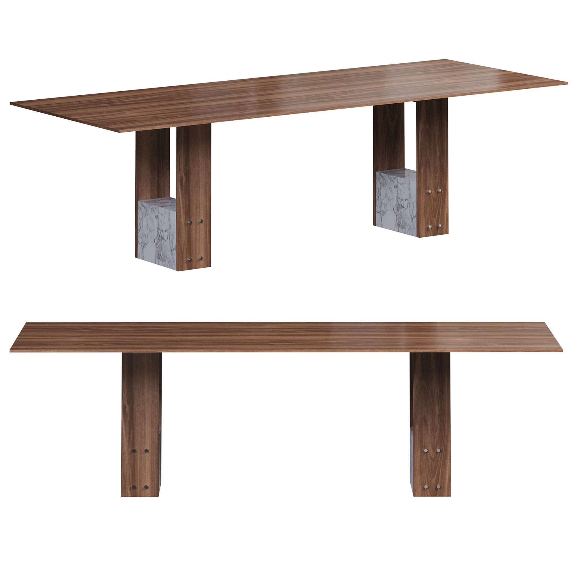 Shani table by Porada 3D model_2