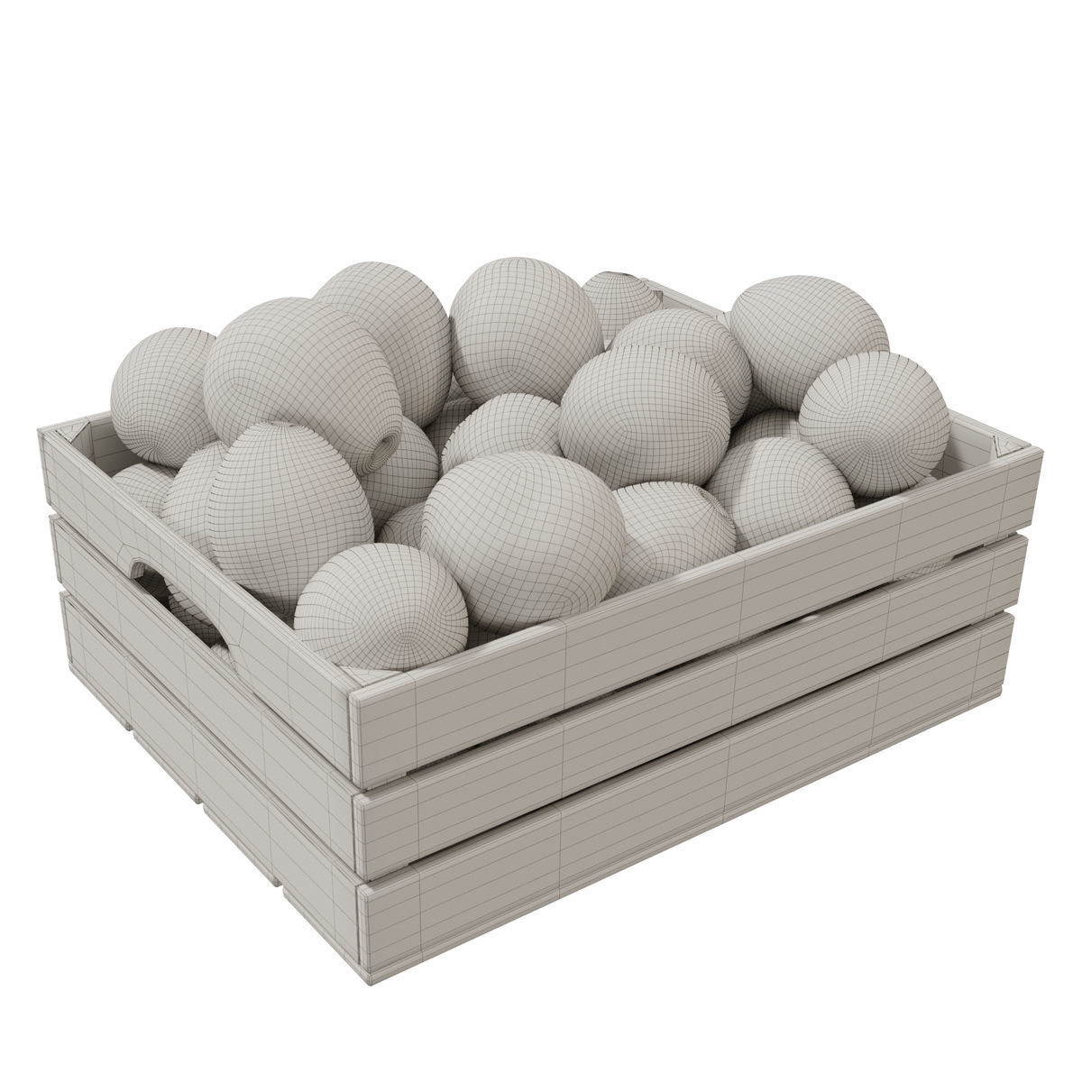 avocado crates  3D model_3